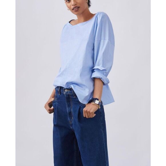 Anthropologie Harshman Button Back Blouse - Picture 2 of 13